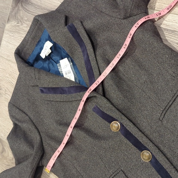 Loft Dark Gray Wool Jacket - Picture 10 of 13